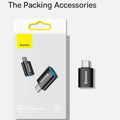 Baseus USB 3.1 OTG Adapter USB Type C to USB Female Converter For Macbook Pro Air Samsung S22 Xiaomi USB-C USBC OTG Connector