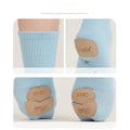 Blue Silicone Anti Slip Cotton Grip Socks Unisex Adult Kids Ballet Contemporary Chinese Dance Yoga Barre Floor Practice Socks