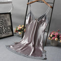 Sexy Lace Patchwork Camisola Lingerie Nighty Wedding Dress Sleep Wear Nightdress Clothes Women's Nightgowns Sexy Nightwear