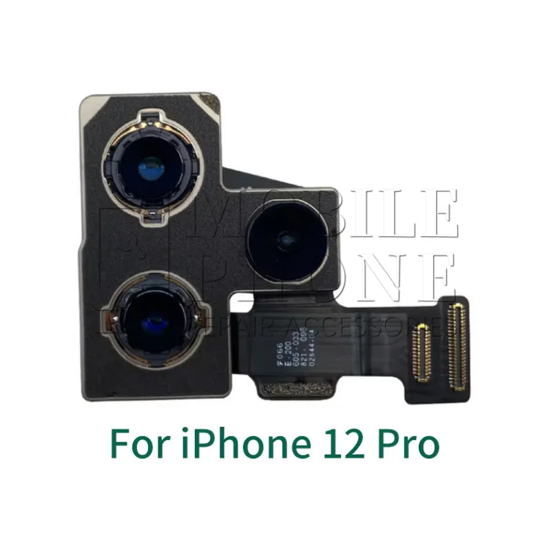 Original Back Camera Flex Cable for iPhone 11 12 13 14 plus Pro max mini Flash big rear camera Module Replacement Parts tools