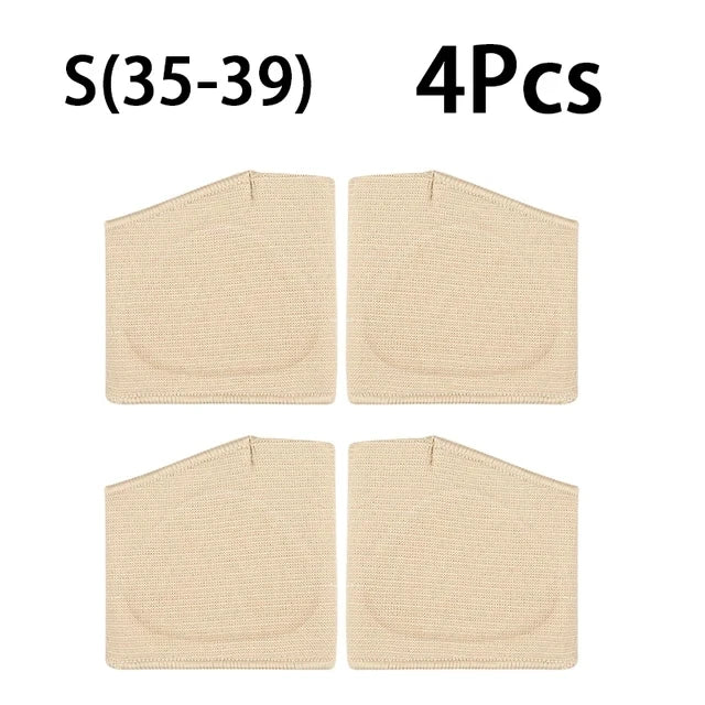 Silicone Metatarsal Foot Pads for Shoes Insert Forefoot Pads Man Woman Toe Socks for Standing Long Time Pain Relief Insoles