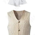 Men Steampunk Renaissance Cosplay Medieval Gothic Waistcoat Vest Vintage Vicotiran Jacquard Swallow Top Noble Fiveshell Costume