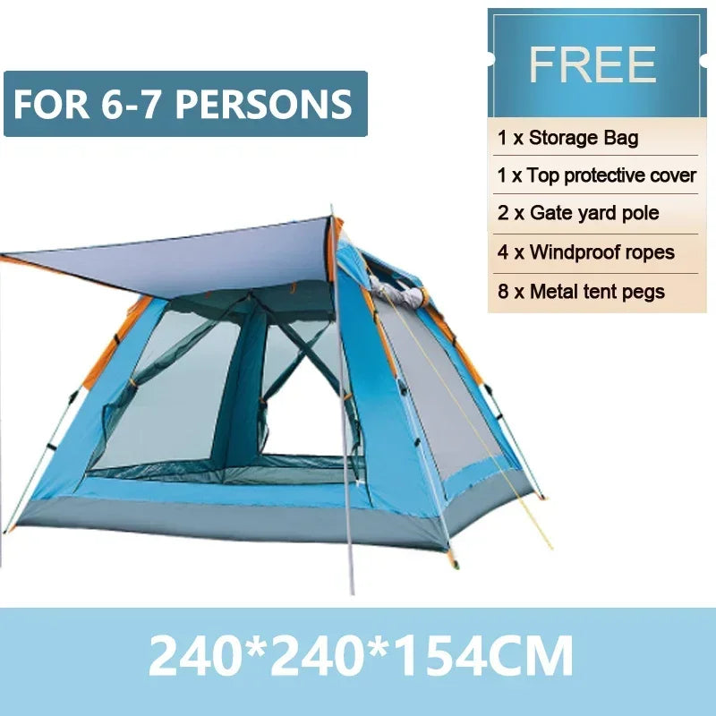 Goture Portable Automatic Pop Up Beach Tent, UV - View 13 | SAMAG