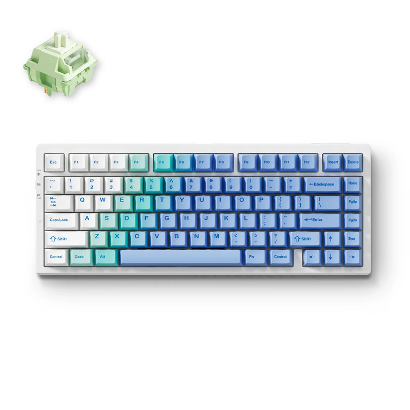 MCHOSE G75 Pro Wireless Mechanical Keyboard 75% Layout Gasket Mounted 5 Layers Dampening RGB Backlit Tri-Mode Hot Swappable