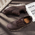 Men’s Business Casual Oxford Sneakers – Lightweight Lace-Up Dress Shoes for Work, Travel & Daily Commute