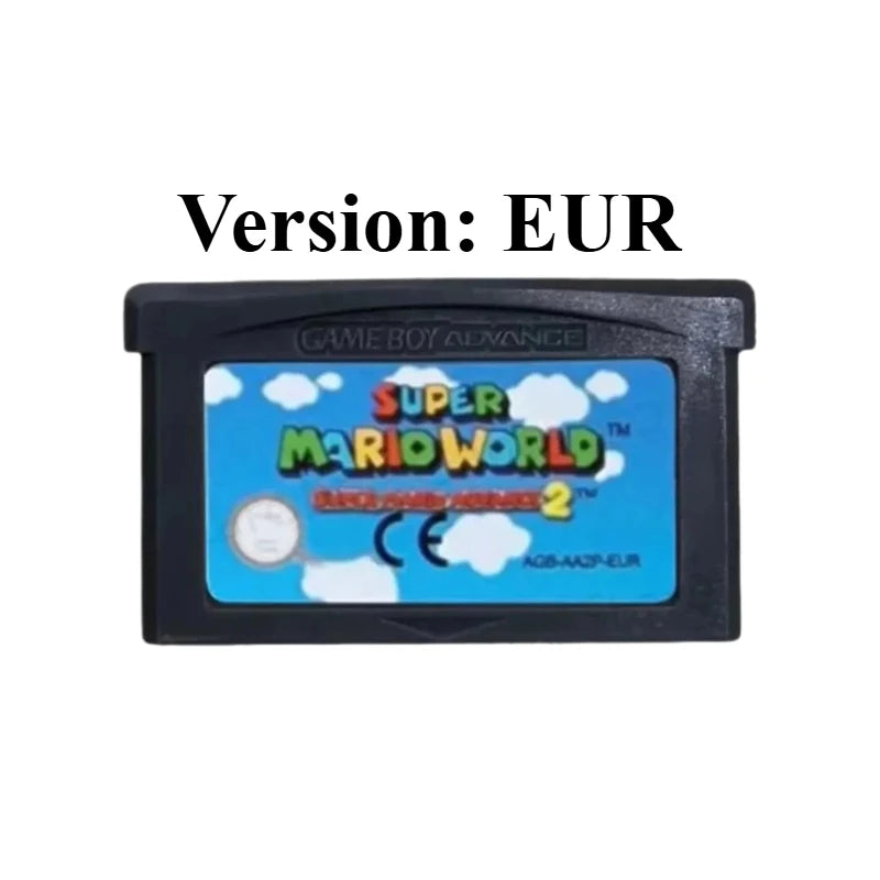 19 Styles GBA Game Cartridge Cards EUR & USA Version For Game Boy Advance GBA SP DS Lite Vintage Game Collection Gift