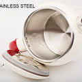 1.0L Anti-Scald Electric Kettle, Seamless Electric Kettle, 304 Stainless Steel Household Fast Boiling Kettle for Coffee Brewing