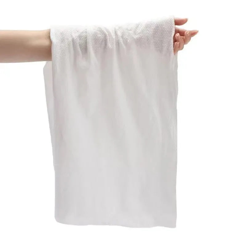 Large Disposable Bath Towel Thick Compressed Towel 100%Cotton Tissue Soft Travel Quick-Drying Cleansing Towel Trip Shower Towel