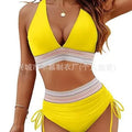 Women's Sleeveless High Waist Halter Neck Bikini | SAMAG