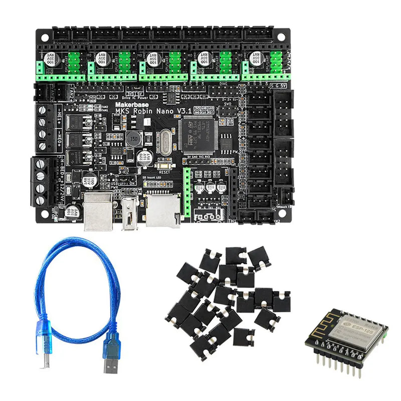 Makerbase MKS Robin Nano V3.1 Control Board 3D Printer Motherboard TS35 TFT Touch Screen/WIFI Module Suitable for A4988 TMC2209