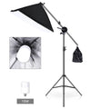 LED Light Continuous Lighting Studio Kit Boom Arm 50x70CM Softbox for Photography Lighting and Photo Vedio Shooting Equipment