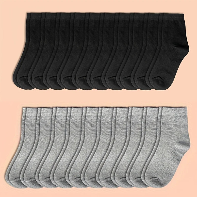 5 pairs of men's mid-calf socks for spring, summer | SAMAG