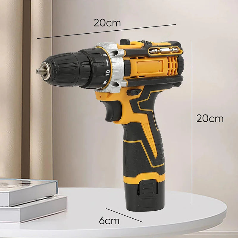 Multifunctional Lithium Electric Drill 26Pcs /31Pcs Screwdriver Hand Tool Set - View 5 | SAMAG