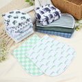 Burp Cloths Baby Boys - 12-Pack Super Absorbent Burping Cloths for Babies, Soft & Plush Infant Towels for Milk Spit Up