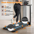 Portable Quiet 2.5HP Treadmill with App Control, 300 lbs | SAMAG