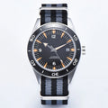 Custom Logo NH35 Movement Watch 10bars Mens 41mm Sapphire Ceramic Bezel Male Mechanical Clock Diver Sports Automatic Wristwatch