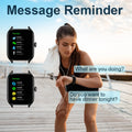 LAXASFIT New H9 Promax Smart Watch Dial to Answer Calls Calorie Tracking Heart Rate Oximetry Monitoring Bluetooth Smartwatch