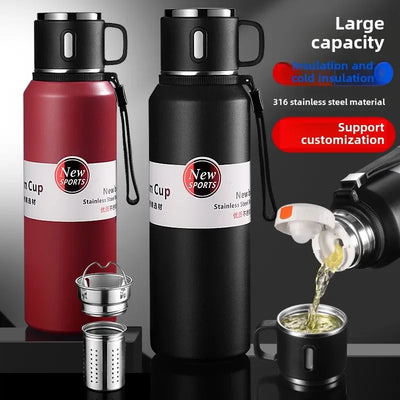 Thermo Bottle Thermal Mug Stainless Steel Water Cup Large | SAMAG
