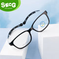 SECG Sports Children Glasses Silicone Optical Spectacle Ultralight Flexible Soft Glasses For Boys And Girls Students Myopia
