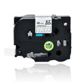 1PCS 36mm black on white tze261 compatible brother p touch printer laminated label tape tze-161 tze661 tz-M961 tze-461