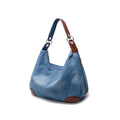 Denim Women Shoulder Bag Large Capacity Female Hobos Handbag Design Casual Big Totes Blue Ladies Hand Bags Canvas Crossbody Bags