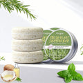 Rosemary Shampoo Bar Natural Scalp Care Deep Cleansing Strengthen Hair Roots Volumizing Formula Plant Solid Soap Travel Friendly