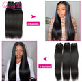 Queenlike 15A Super Double Drawn Vietnamese Raw Bone Straight Human Hair Bundles 1/3/4 PCS Top Bundles Human Hair Extensions