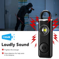 Hollarm Self Defense Alarm 130dB Anti-wolf Personal Alarm for Woman With LED Light USB-C Charge Emergency Anti-Attack Keychain
