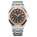 New Luxury Specht & Söhne Automatic Mechanical Watches Japan 8215 Movt Stainless Steel Watch Sapphire Crystal Waterproof 40MM