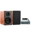 200W 2.0 HiFi Speaker Soundbar Bookshelf Bluetooth Speaker Home Theatre Wooden Music Speakers for TV PC Subwoofer Ribbon Tweeter