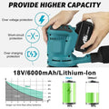 Original Makita 18V Battery 6AH Is Used for Replacing Lithium Batteries in Makita BL1840BL1830b BL1850b BL1850BL1860BL1815.
