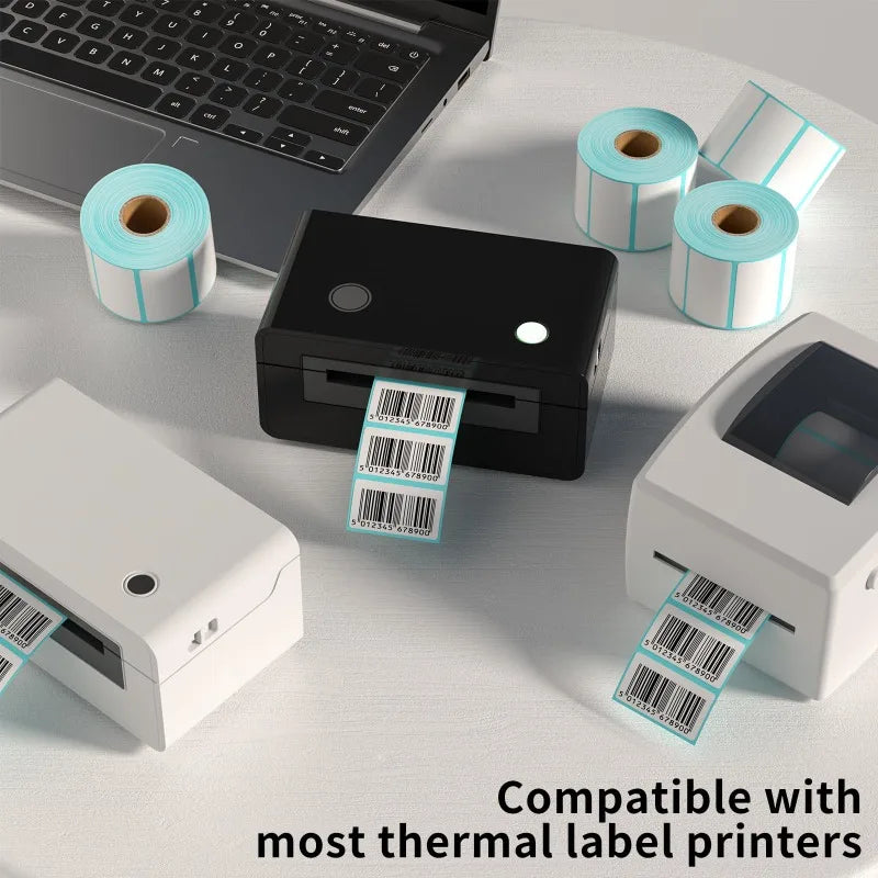 Thermal Labels 20/30/40/50 White Blank Printer SKU - View 2 | SAMAG