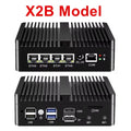 Topton pfSense Firewall Soft Router J6412 J5005 N150 4x i226-V 2.5G LAN NVMe Barebone Fanless Mini PC HDMI2.0 DP AES-NI OPNsense