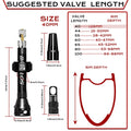 BUCKLOS Bicycle Tubeless Valve 40/44/55/60/80/100MM Bike - View 2 | SAMAG