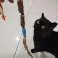 2pcsToy That Attracts Cats To Play - A Natural Cat Toy Made of Rope, Used for Chewing and Dental Care