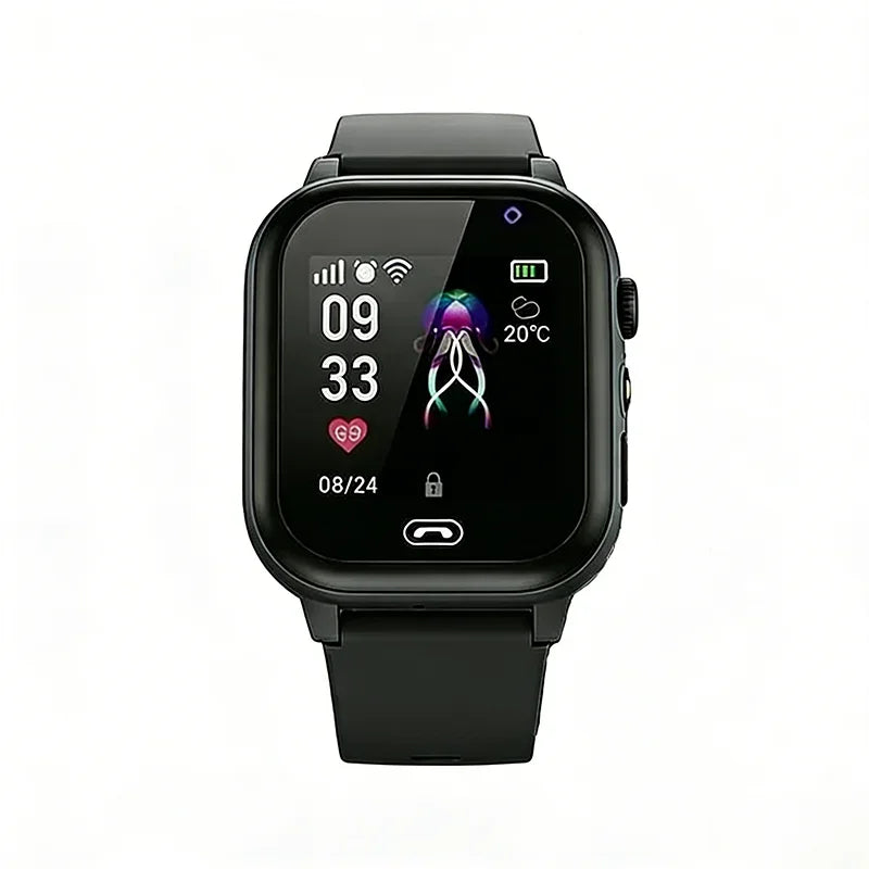 Lenovo NEW 5G GPS Children Smart Watch Camera SOS Call Waterproof SIM Card Support Earphone HD Video Kids reloj inteligente Boy