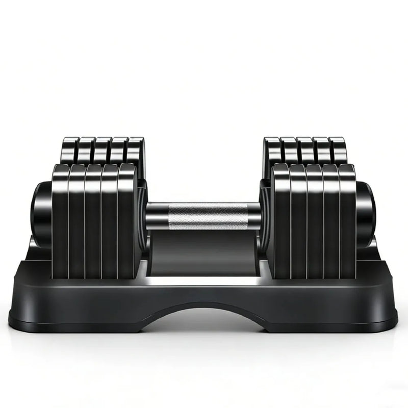 Adjustable Dumbbells 55lb Smart Adjustment 25kg Fitness | SAMAG