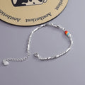 VENTFILLE 925 Sterling Silver Zircon Love Heart Bracelet | SAMAG