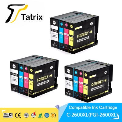 Tatrix For Canon 2600 PGI2600 PGI2600XL Compatible Ink | SAMAG
