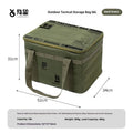 30L/42L/56L Insulated Waterproof Tactical Camping Bag Foldable Outdoor Picnic Tableware Storage Box Large Capacity Field Cookwar