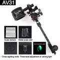 Single Pin Compound Bow Sight, Aluminum Alloy Long | SAMAG