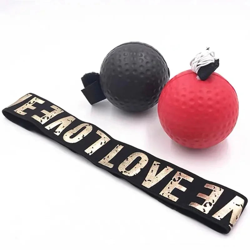 New Set Boxing Speed Ball Head-mounted PU Punch MMA Sanda | SAMAG