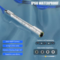 10.1" IPS Sewer Pipe Inspection Camera With Keyboard Meter Counter DVR 7mm Self-Leveling 512hz Locator AHD 1080P Sewer Endoscope