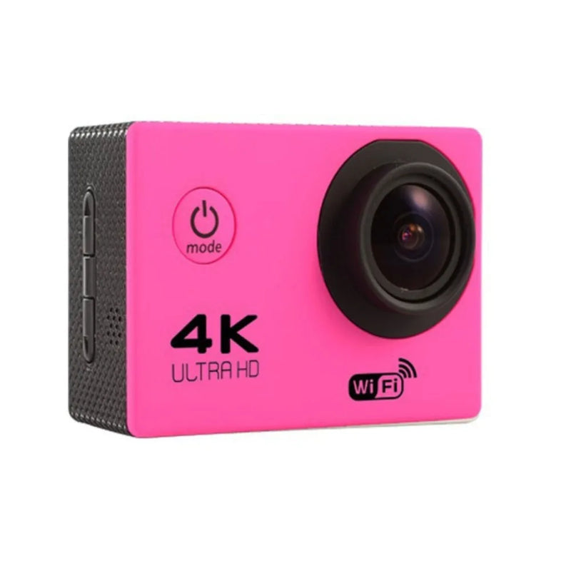 Ultra HD 4K Action Camera 30fps/170D Underwater Helmet Waterproof 2.0-inch Screen WiFi Remote Control Sports go Video Camera Pro