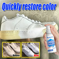Farienne 60ml Shoe Renovation Spray Sneaker Whitening Yellowing Remover for White Shoes Cleaner Care Product