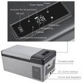 15L Small Fridge Portable Car Freezer Mini Refrigerator Compressor Cooler for Traveling Outdoor Activities
