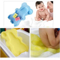 New Baby Infant Bath Sponge Seat Cute Anti-Slip Foam Pad Mat Body Support Safety Kids Cushion Suitable Kid Washing Body Supplies