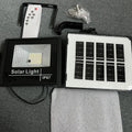 JVEE 30W 1000mAh Solar Flood Lights Remote Control Powered Spotlight Outdoor Waterproof IP67 Villa Street Lamp Adjustable Angle