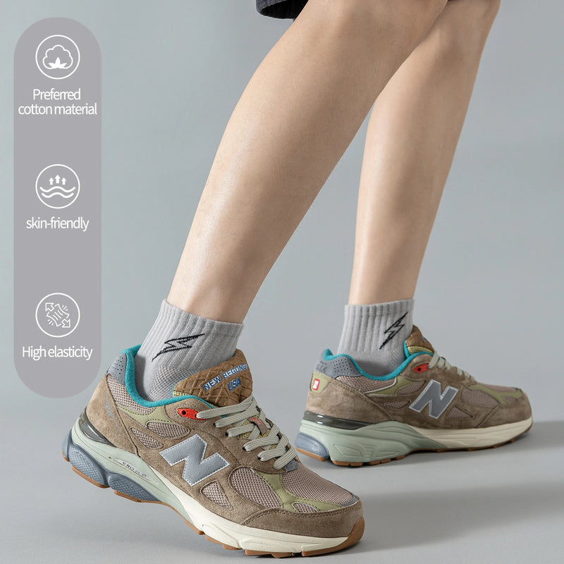 Cotton Cushion Socks Men Quarter Ankle Athletic Running | SAMAG