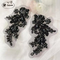 Handsewn Rhinestone Flower for Wedding Dress, Coats - View 27 | SAMAG